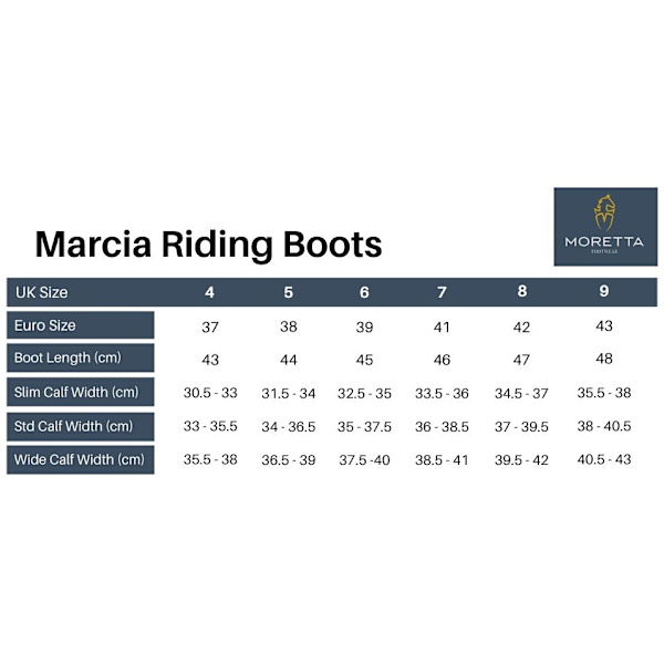 Moretta Dam/Dam Marcia Långa Ridstövlar 6 UK Svart Black 6 UK