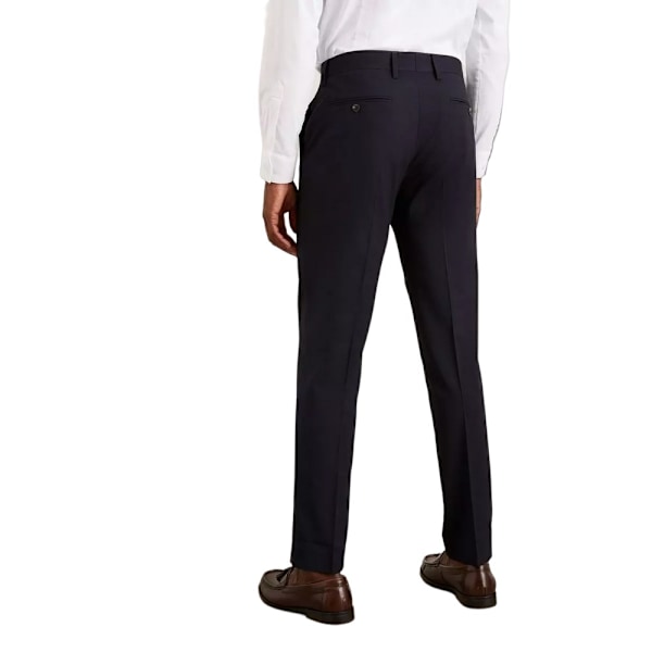 Burton Essential Slim Suit Trousers 36L Navy för män Navy 36L