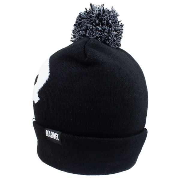 The Punisher Pom Pom Skull Beanie One Size Svart Black One Size