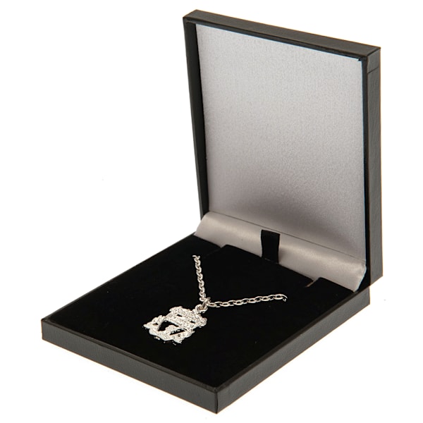 Liverpool FC Crest Halsband & Hänge One Size Silver Silver One Size