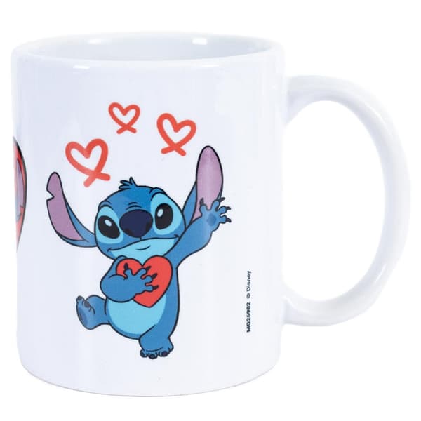 Lilo & Stitch Kärlek Mugg En Storlek Vit/Blå/Röd White/Blue/Red One Size