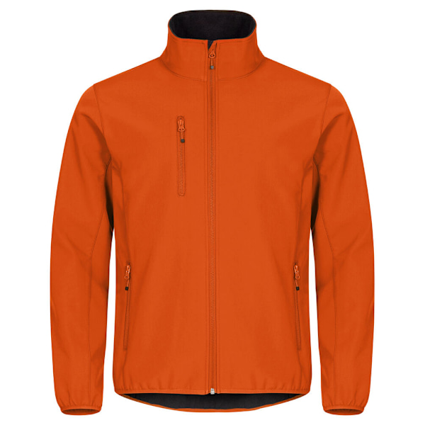 Clique Klassisk Softshelljacka för män 3XL Blodorange Blood Orange 3XL