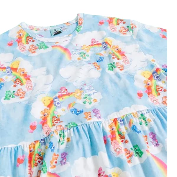 Care Bears Dam/Kvinnor Moln Smock Klänning S Blå Blue S