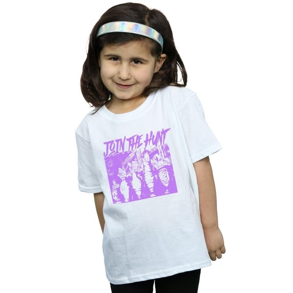 Scoobynatural Girls Join The Hunt Bomull T-shirt 7-8 år Vit White 7-8 Years