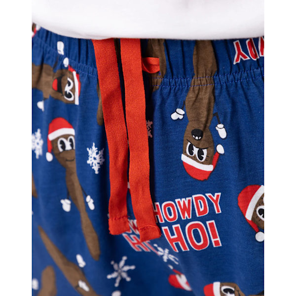South Park Herr Mr Hankey Loungebyxor L Blå Blue L