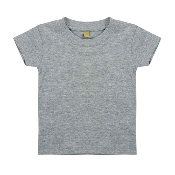 Larkwood Baby Plain T-Shirt 24-36 Månader Heather Grey Heather Grey 24-36 Months