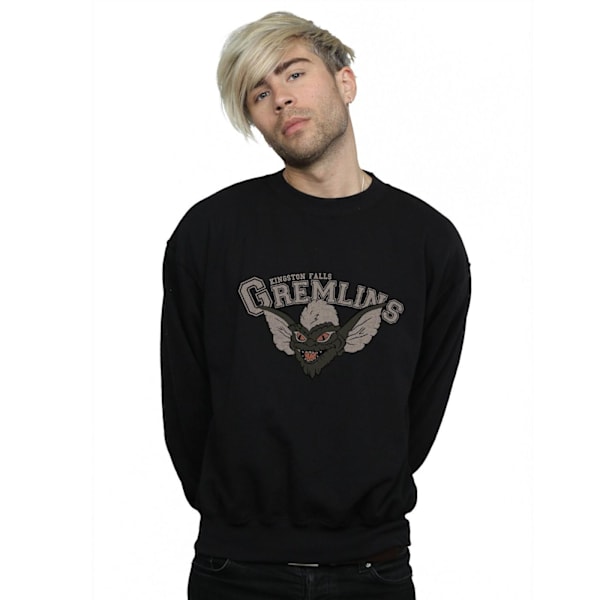 Gremlins Herr Kingston Falls Sport Sweatshirt XXL Svart Black XXL