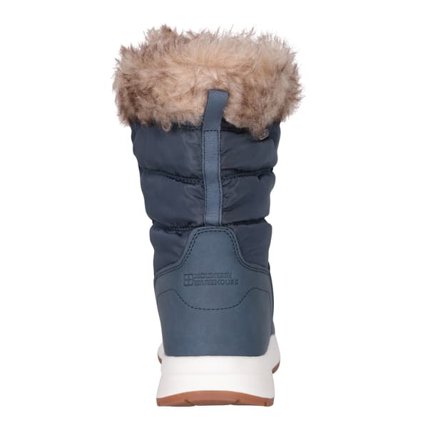 Mountain Warehouse Canmore Vattentäta Snöskor för Dam Navy 4 UK