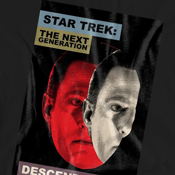 Star Trek Unisex Vuxen The Next Generation Säsong 6 Avsnitt 26 Black XXL