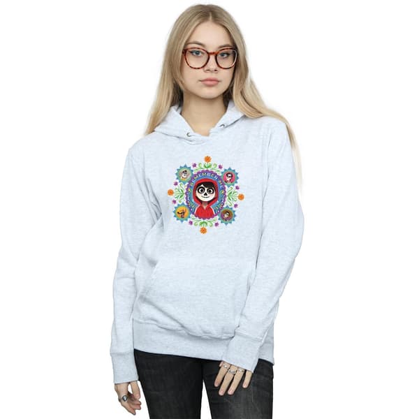 Disney Dam/Kvinnor Coco Remember Me Hoodie M Heather Grey Heather Grey M