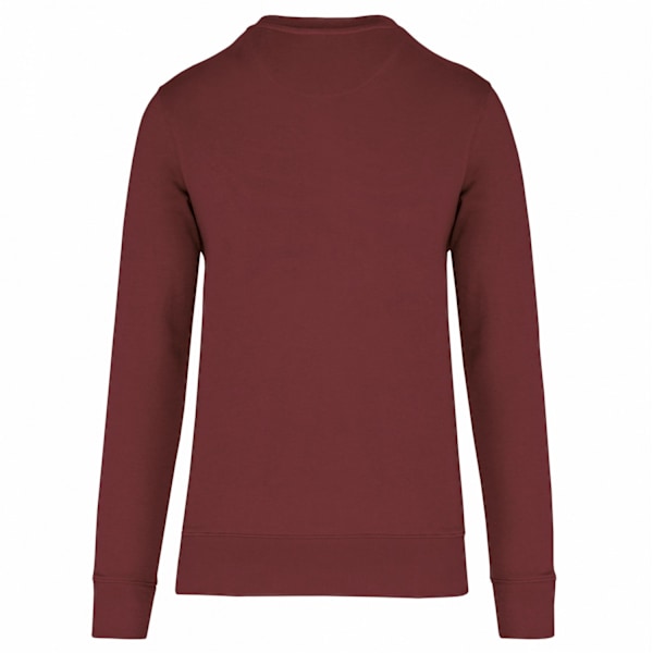 Kariban Unisex Vuxen Ekologisk Crew Neck Sweatshirt L Vinröd Wine L