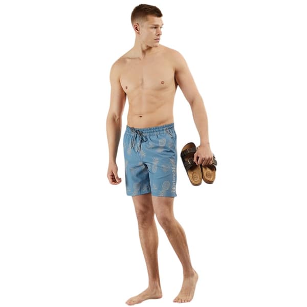 Hurley Badshorts för män, strand och pool, S Ananas Pineapple S