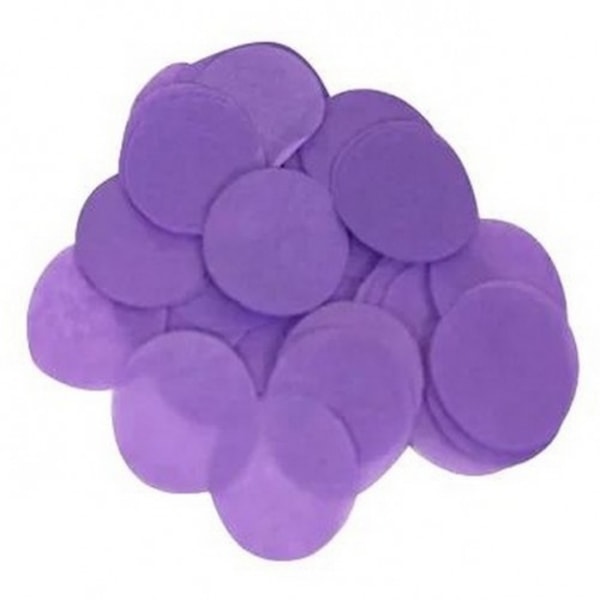 Oaktree silkespapper rund konfetti En one size lila Purple One Size