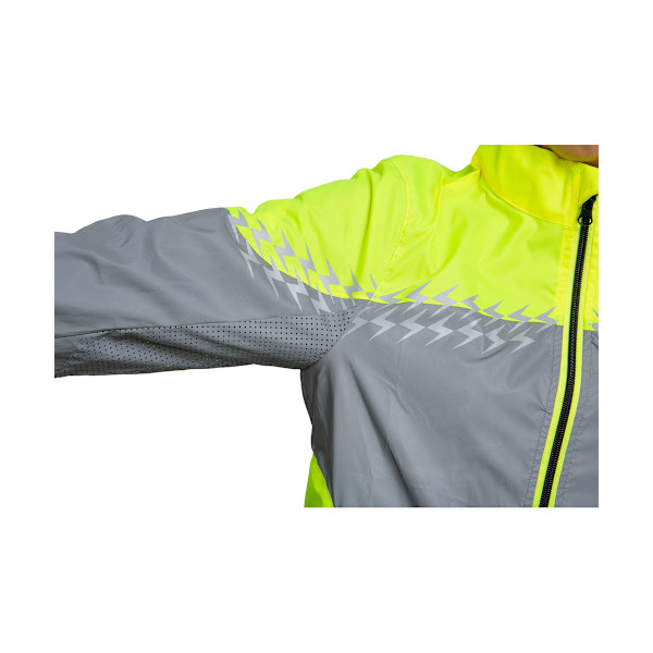 Silva Flash Dam/Dam Lättviktsreflekterande Jacka M Gul Yellow/Silver M