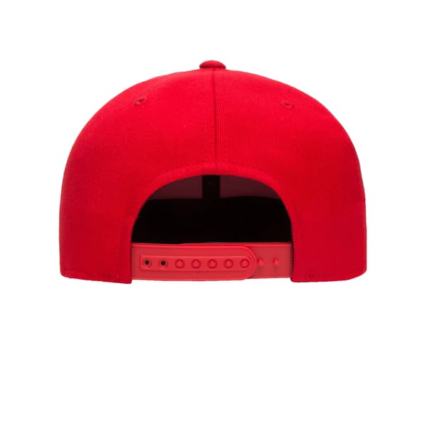 Yupoong Flexfit Unisex 110 Plain Fitted Snapback Cap En storlek R Red One size