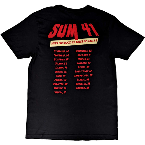 Sum 41 Unisex Vuxen Ser Detta Ut Som All Killer No Filler Eu Black S