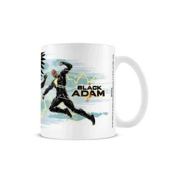 Black Adam VS Hawkman Mug En Storlek Vit White One Size