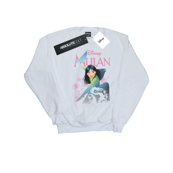 Disney Dam/Dam Mulan My Own Hero Sweatshirt XL Vit White XL