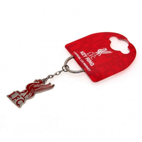 Liverpool FC Liver Bird Keyring One Size Röd/Silver Red/Silver One Size
