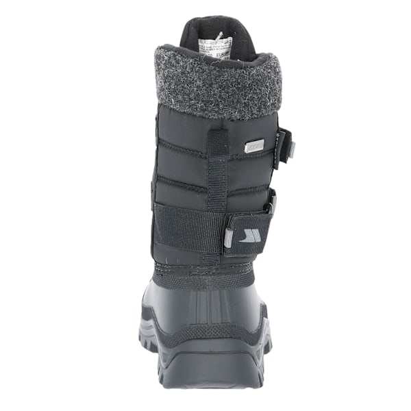 Trespass Barnens Pojkar Strachan II Vattentät Touch Fastening Black 1 Youth UK