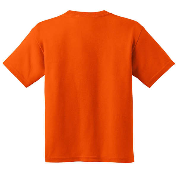 Gildan Youth Unisex Heavy Cotton T-Shirt S Orange Orange S