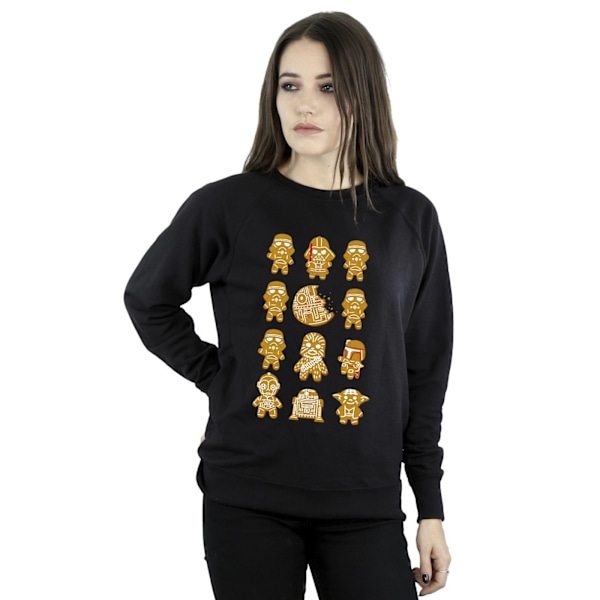 Star Wars Dam/Damer Episode IV: Ett Nytt Hopp 12 Pepparkaka Sweatshirt S Black S