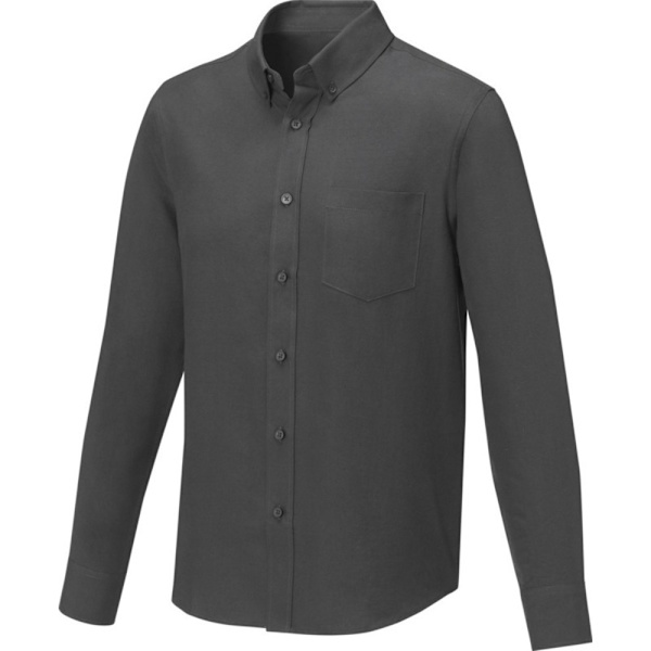 Elevate Mens Pollux Långärmad Skjorta XXL Storm Grey Storm Grey XXL