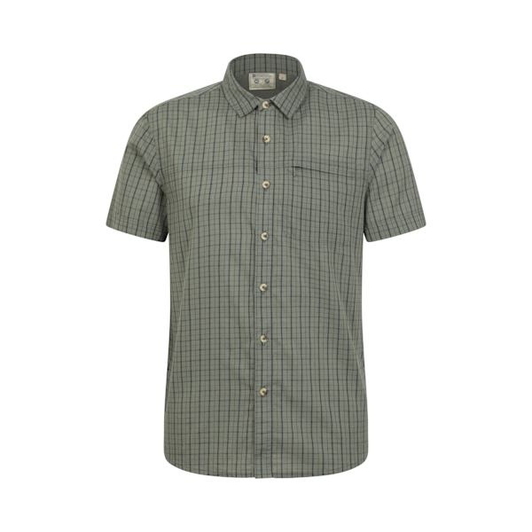 Mountain Warehouse Herr Bomullsskjorta 3XL Mörkgrön Dark Green 3XL