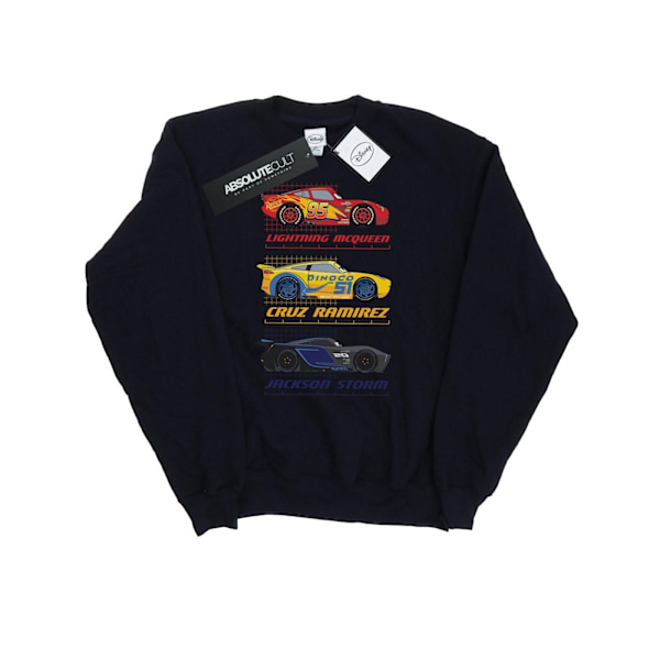 Disney Dam/Kvinnor Bilar Racer Profil Sweatshirt S Svart Black S