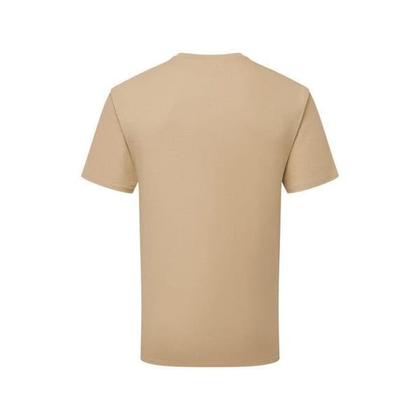 Russell Herr Klassisk Tungvikts T-shirt S Tan Tan S