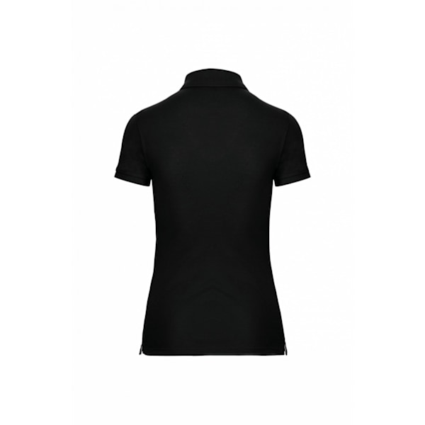 WK. Designed To Work Dam/Dam Piqué Antibakteriell Pikétröja Black 8 UK