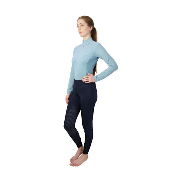 Hy Dam/Dam Synergy Sports Top L Aqua Blå Aqua Blue L