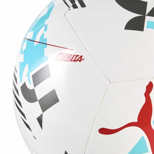 Puma Unisex Vuxen Orbita LaLiga 1 Läder Matchfotboll 5 Vit White/Blue 5