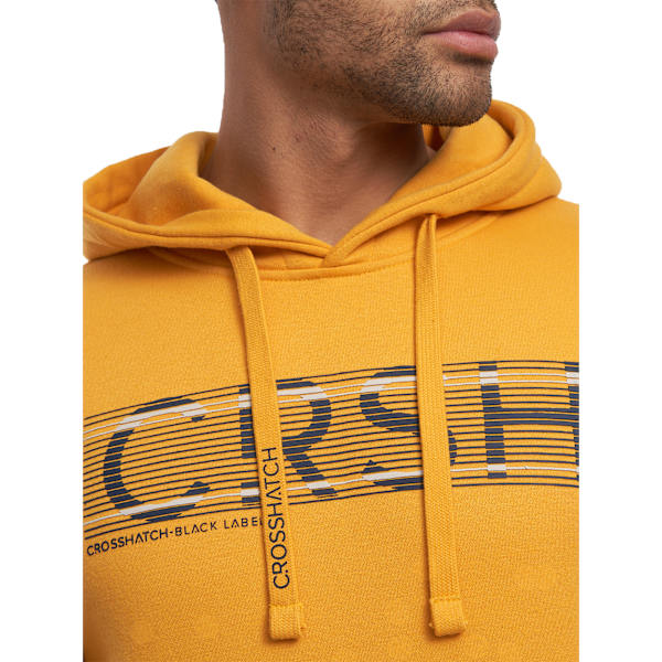 Crosshatch Herr Goldsbury Hoodie L Gul Yellow L