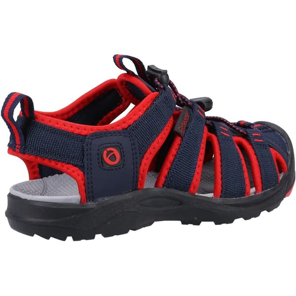 Cotswold Barn/Barn Marshfield Sandaler 2 UK Röd/Blå Red/Blue 2 UK