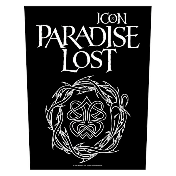 Paradise Lost Icon 30 Patch One Size Svart Black One Size