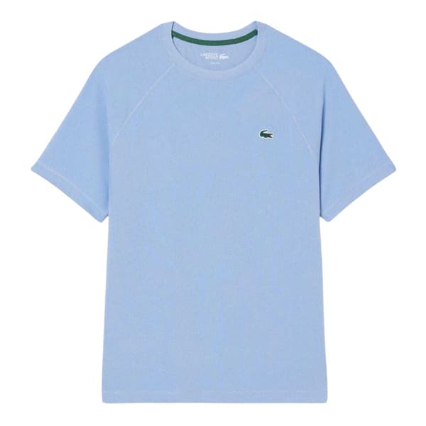 Lacoste Herrbroderad Logotyp Teknisk T-shirt S Blå Blue S