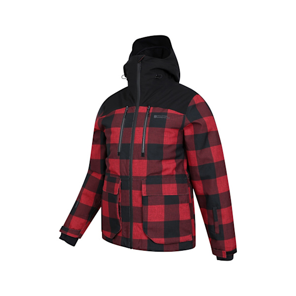 Mountain Warehouse Herr Drayton Vattentät Skidjacka S Röd/Svart Red/Black S