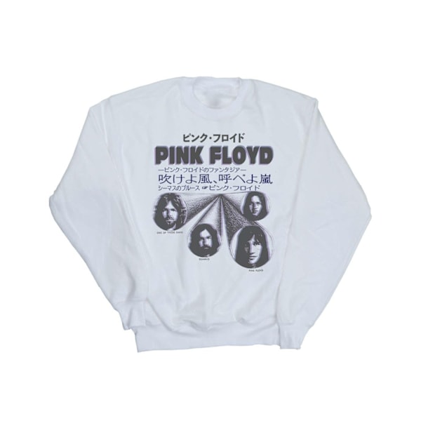 Pink Floyd Girls Japanese Cover Sweatshirt 5-6 år Vit White 5-6 Years