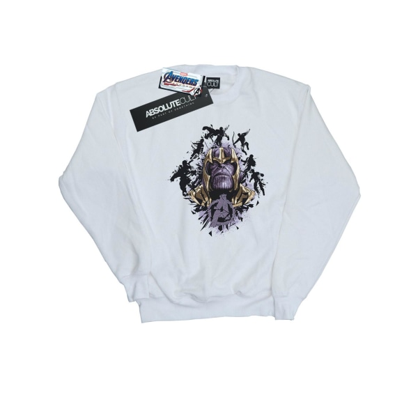 Marvel Womens/Ladies Avengers Endgame Warlord Thanos Sweatshirt White XL