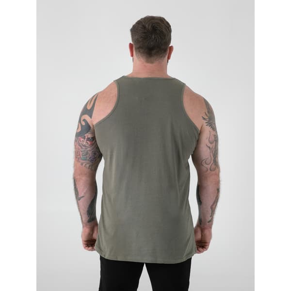 Duke Herr Tanktop Fabio 2 Kingsize 4XL Khaki Khaki 4XL