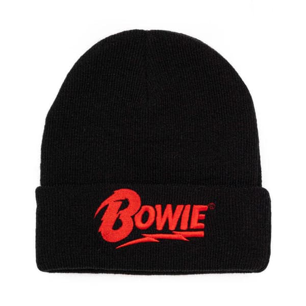 David Bowie Logo Mössa One Size Svart Black One Size