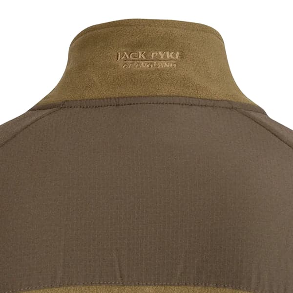 Jack Pyke Herr Bleasdale Half Zip Fleecetröja M Mörk Senap Dark Mustard M