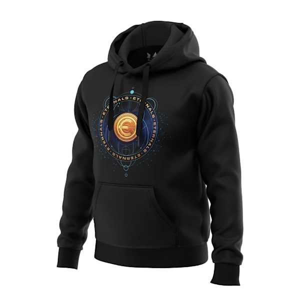 Marvel Eternals Movie Emblem Hoodie S Svart Black S