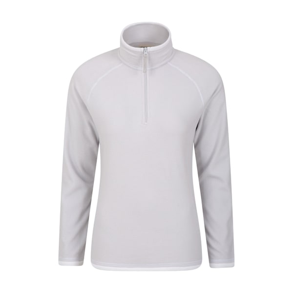 Mountain Warehouse Dam/Dam Montana Fleece Tröja med Halv Dragkedja 22 Grey 22 UK