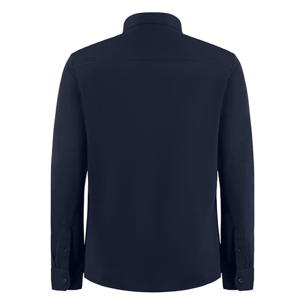 Kustom Kit Herr Pique Formell Skjorta XL Marinblå Navy XL