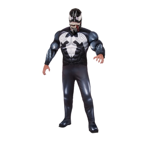 Venom Herr Deluxe Costume XL Svart/Vit Black/White XL