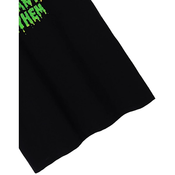 Teenage Mutant Ninja Turtles: Mutant Mayhem T-shirt med logotyp för män, M Black M