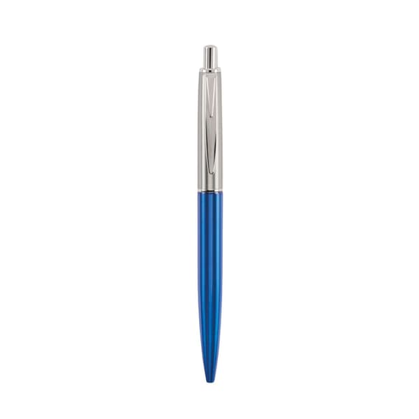 MidOcean Graz Tryckknappspenna En Storlek Blå Blue One Size