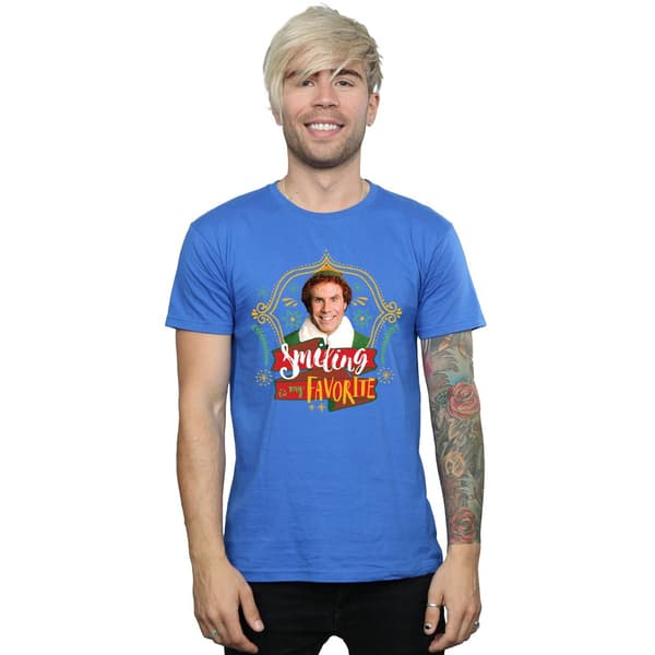 Elf Herr Buddy Smiling T-Shirt 3XL Kungsblå Royal Blue 3XL